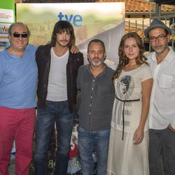 El reparto de 'Águila Roja' presenta los nuevos capítulos en el FesTVal de Vitoria 2013