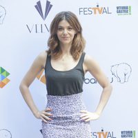 Manuela Velasco en la presentación de 'Galerías Velvet' en el FesTVal de Vitoria 2013