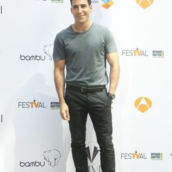 Miguel Ángel Silvestre en la presentación de 'Galerías Velvet' en el FesTVal de Vitoria 2013