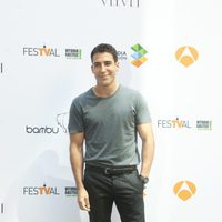 Miguel Ángel Silvestre en la presentación de 'Galerías Velvet' en el FesTVal de Vitoria 2013