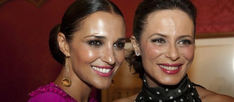 Paula Echevarría y Aitana Sánchez Gijón en el estreno de 'Galerías Velvet' en el FesTVal de Vitoria 2013