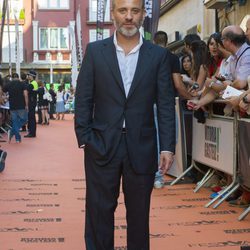 Javier Gutiérrez en el estreno de los nuevos capítulos de 'Águila Roja' en el FesTVal de Vitoria 2013