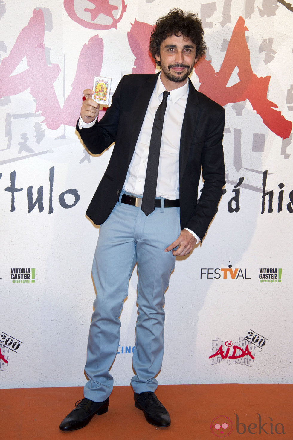 Canco Rodríguez en el estreno del capítulo 200 de Aída en el FesTVal de Vitoria 2013