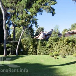 Jardín de la casa de Pedralbes de los Duques de Palma