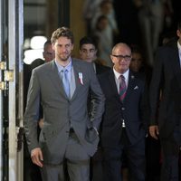 Pau Gasol en la gala inaugural del 125 congreso del COI en Buenos Aires