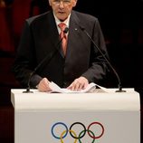 Jacques Rogge en la gala inaugural del 125 congreso del COI en Buenos Aires