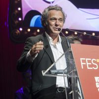 José Coronado en la clausura del FesTVal de Vitoria 2013