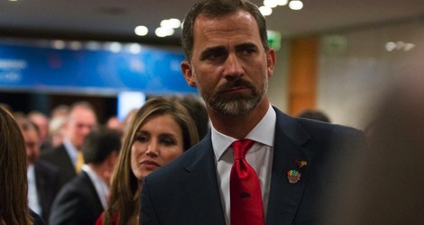 Los Príncipes Felipe y Letizia, tristes tras la derrota de Madrid 2020