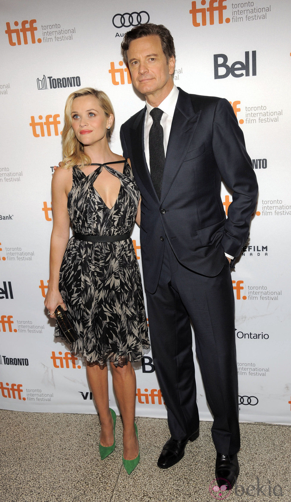 Reese Witherspoon y Colin Firth en el estreno de 'Devil's Knot' en el Festival Internacional de Cine de Toronto 2013