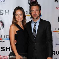 Olivia Wilde y Jason Sudeikis en el estreno de 'Rush' en el Festival Internacional de Toronto 2013