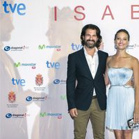 Rodolfo Sancho y Michelle Jenner en el estreno de la segunda temporada de 'Isabel' en Granada