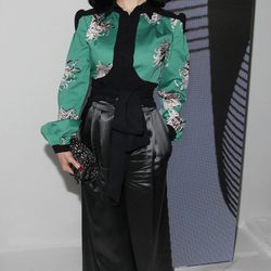 Dita von Teese en el desfile primavera/verano 2014 de Carolina Herrera en la Semana de la Moda de Nueva York 