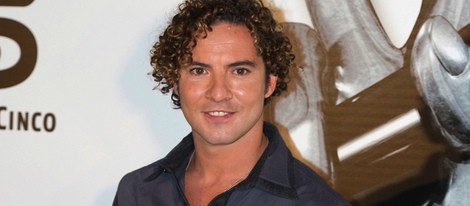 David Bisbal en la presentación de la segunda edición de 'La Voz'