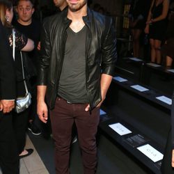 Joe Jonas en el desfile primavera/verano 2014 de Diesel en la Semana de la Moda de Nueva York