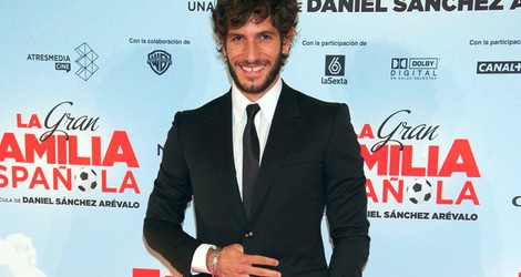 Quim Gutiérrez en el estreno de 'La gran famiia española' en Madrid