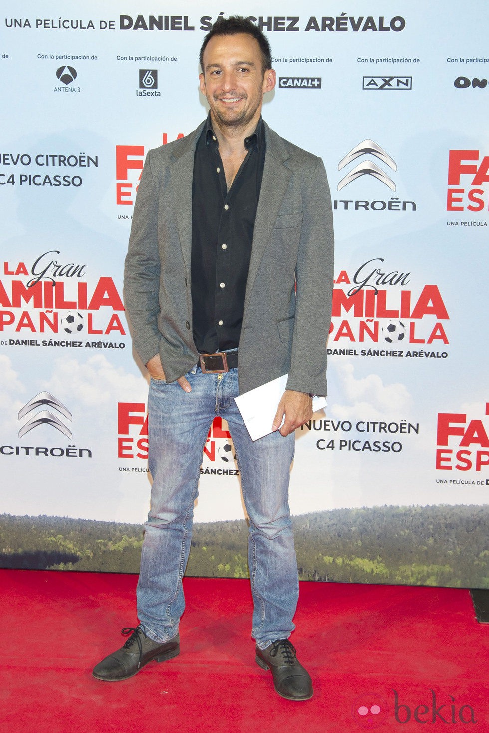 Alejandro Amenábar en el estreno de 'La Gran Familia Española'