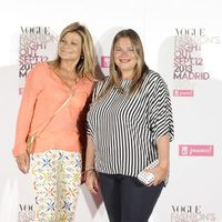 Cari Lapique y Caritina Goyanes en la Vogue Fashion's Night Out 2013