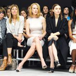 Anna Wintour, Nicole Kidman y Rooney Mara en el desfile primavera/verano 2014 de Calvin Klein en la Semana de la Moda de Nueva York