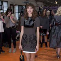 Alexa Chung en la London Fashion Week 2013