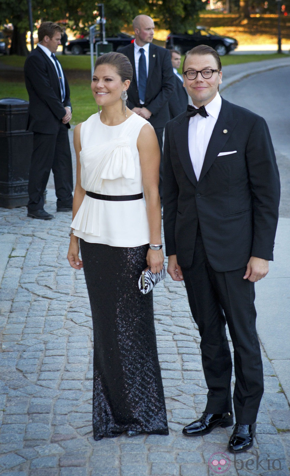 El Príncipe Daniel y la Princesa Victoria de Suecia en el Jubileo del Rey