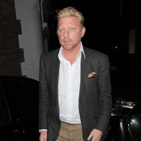 Boris Becker en una fiesta de la red social Instagram en Londres