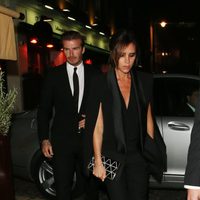 David y Victoria Beckham en la fiesta organizada por la revista AnOther en Londres