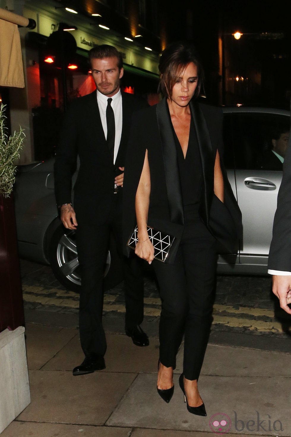 David y Victoria Beckham en la fiesta organizada por la revista AnOther en Londres