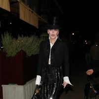 Daphne Guinness en la fiesta organizada por la revista AnOther en Londres