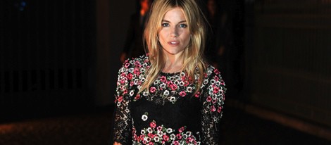 Sienna Miller en la fiesta de The Global Fund