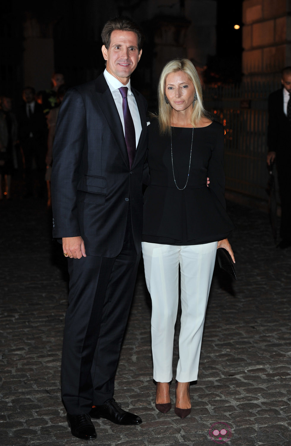 Pablo y Marie Chantal de Grecia en la fiesta de The Global Fund