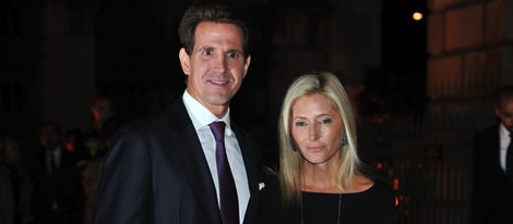 Pablo y Marie Chantal de Grecia en la fiesta de The Global Fund