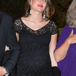 Carlota Casiraghi embarazada en un acto oficial