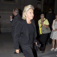 Beatriz de Orleans en el funeral de la Duquesa de Medinaceli