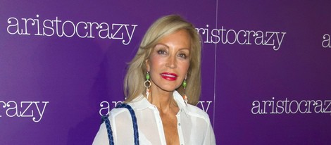 Carmen Lomana en una fiesta organizada por Aristocrazy en Madrid