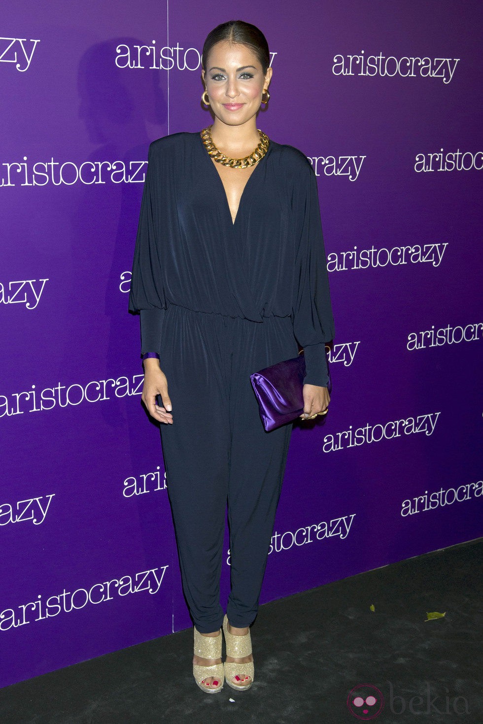 Hiba Abouk en una fiesta organizada por Aristocrazy en Madrid