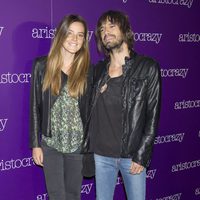 Aída Artiles con su novio en una fiesta organizada por Aristocrazy en Madrid