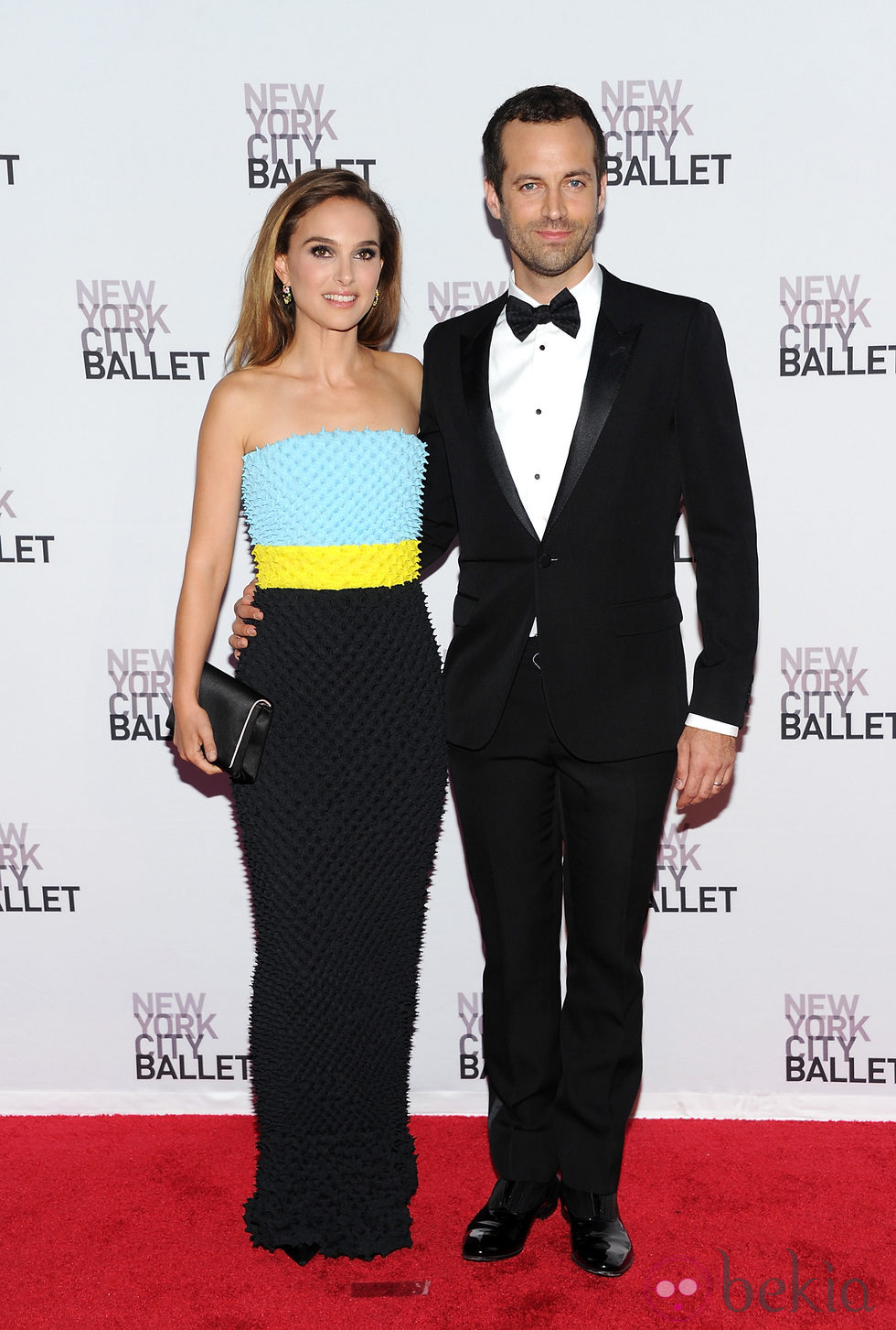 Natalie Portman y Benjamin Millepied en la Gala de Otoño del Ballet de Nueva York 2013