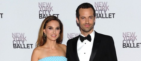 Natalie Portman y Benjamin Millepied en la Gala de Otoño del Ballet de Nueva York 2013