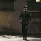 Henry Cavill, trajeado en el rodaje de 'The Man from U.N.C.L.E.'