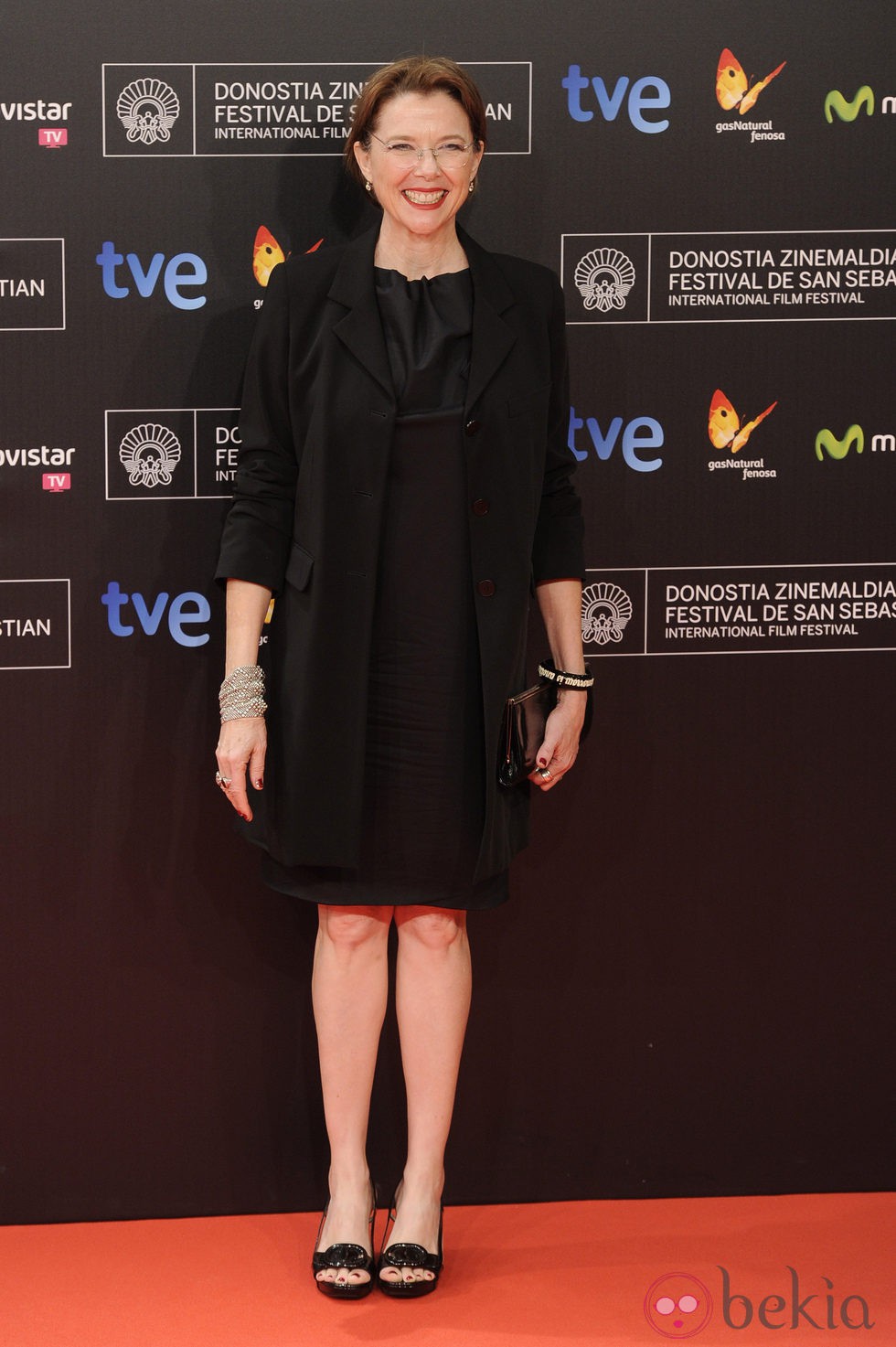 Annette Bening en la gala de apertura del Festival de San Sebastián 2013