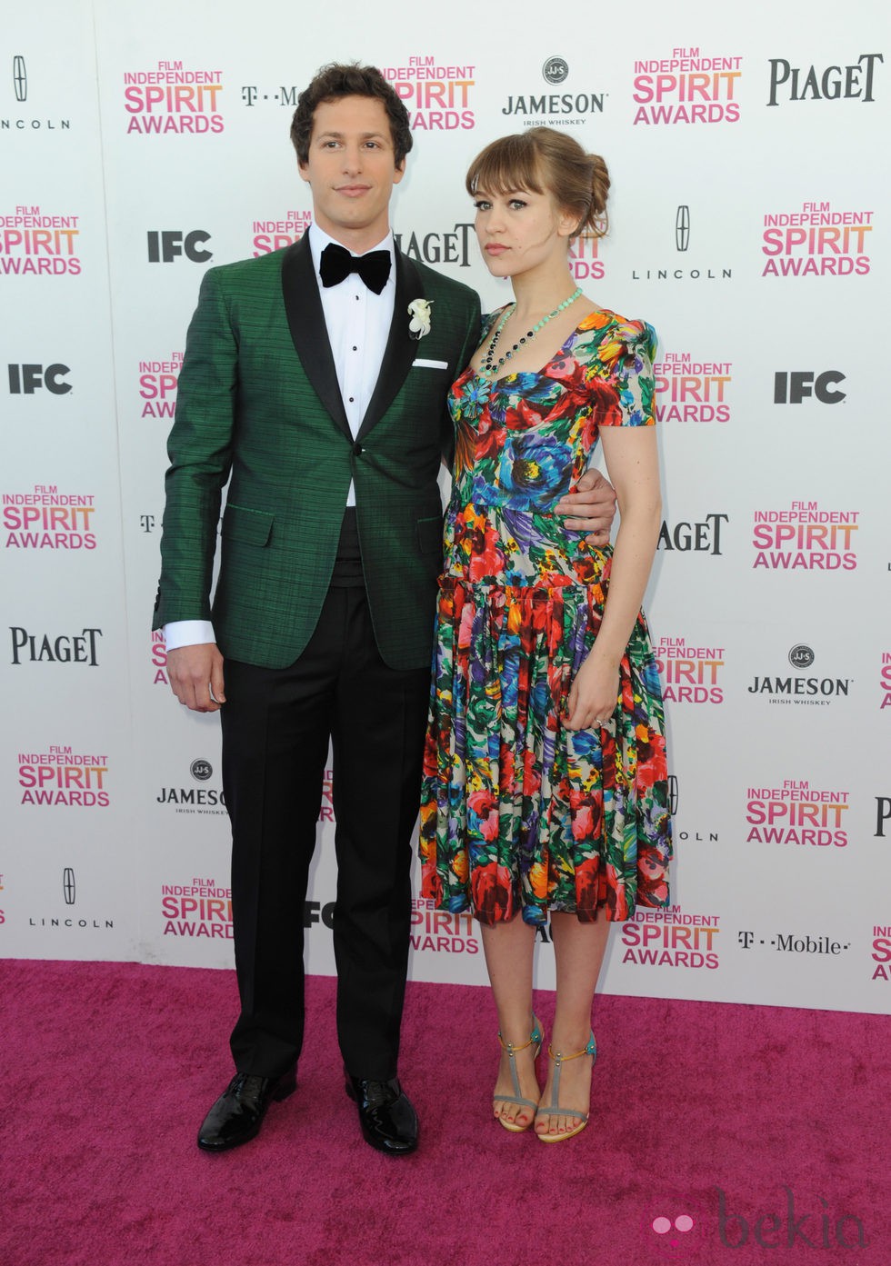 Andy Samberg y su mujer, Joanna Newson