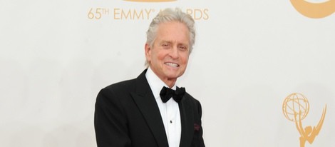 Michael Douglas en la alfombra roja de los Emmy 2013