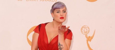 Kelly Osbourne en la alfombra roja de los Emmy 2013