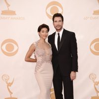 Dylan McDermott en la alfombra roja de los Emmy 2013