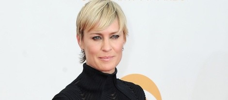 Robin Wright en la alfombra roja de los Emmy 2013