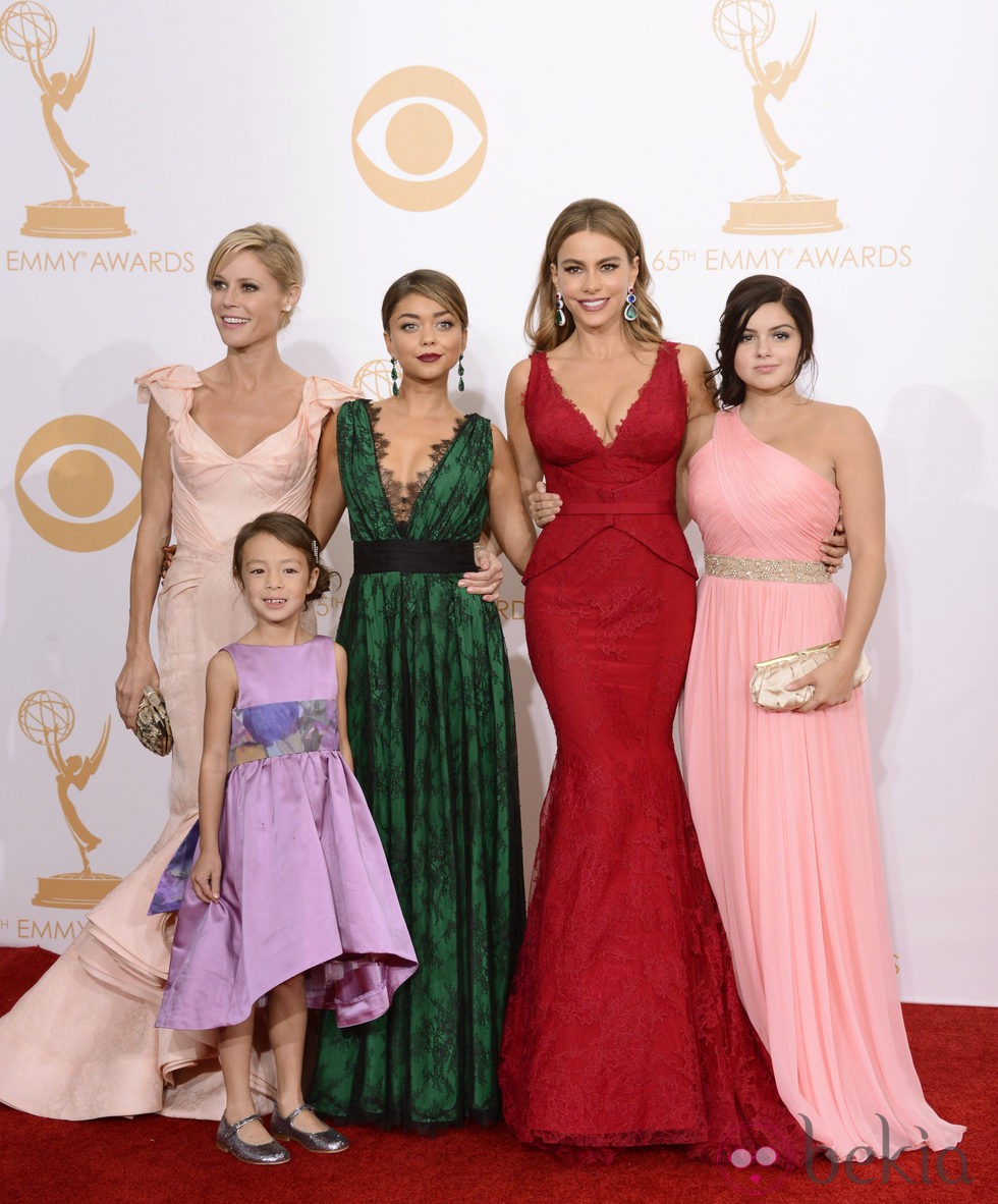 Las actrices de 'Modern Family' en la alfombra roja de los Emmy 2013