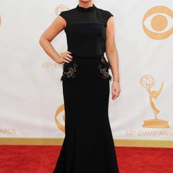 Amy Poehler en la alfombra roja de los Emmy 2013