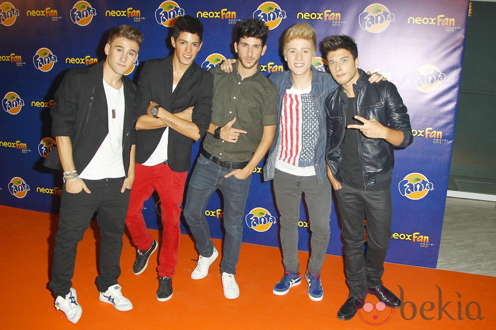 Auryn en los Neox Fan Awards 2013