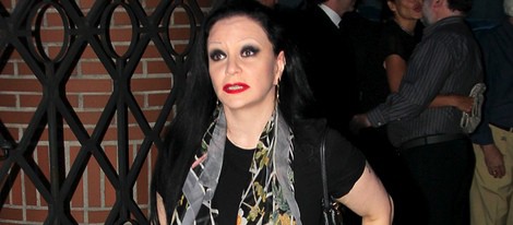 Alaska en el funeral de Juan Canut