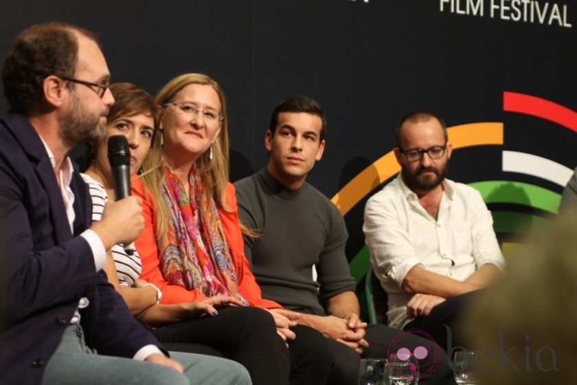 Presentación de 'Palmeras en la nieve' con Mario Casas en el Festival de San Sebastián 2013